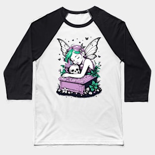 Sleeping Fairy Baseball T-Shirt